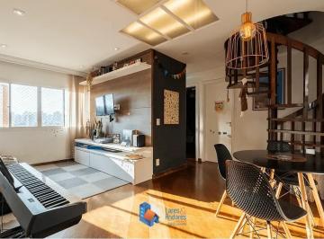 Apartamento · 107m² · 2 Quartos · 1 Vaga · Cobertura em Vila Gumercindo, São Paulo/SP de 107m² 2 quartos à venda por R$ 695.000,00