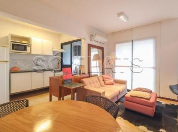 Apartamento · 42m² · 1 Quarto · 1 Vaga · Flat em Cidade Monções, São Paulo/SP de 42m² 1 quartos à venda por R$ 740.000,00