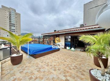 Apartamento · 200m² · 3 Quartos · 1 Vaga · Cobertura em Jardim Belmar, Guarujá/SP de 200m² 3 quartos à venda por R$ 765.000,00