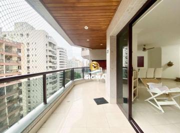 Apartamento · 168m² · 4 Quartos · 2 Vagas · Apartamento em Barra Funda, Guarujá/SP de 168m² 4 quartos à venda por R$ 1.100.000,00