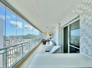 Apartamento · 118m² · 3 Quartos · 2 Vagas · Apartamento em Vila Alzira, Guarujá/SP de 118m² 3 quartos à venda por R$ 1.100.000,00