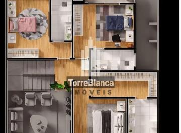 Casa de 3 quartos, Ponta Grossa · Casa em Contorno, Ponta Grossa/PR de 195m² 3 quartos à venda por R$ 1.190.000,00