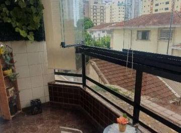 Apartamento · 150m² · 3 Quartos · 2 Vagas · Apartamento em Gonzaga, Santos/SP de 150m² 3 quartos à venda por R$ 990.000,00