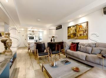Apartamento · 147m² · 3 Quartos · 2 Vagas · Flat em Jardim Paulista, São Paulo/SP de 147m² 3 quartos à venda por R$ 2.140.000,00