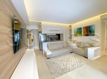 Apartamento · 80m² · 2 Quartos · 2 Vagas · Flat em Vila Nova Conceição, São Paulo/SP de 80m² 2 quartos à venda por R$ 2.350.000,00