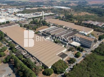 Foto aérea do galpão · Galpão Industrial e Logístico para Locação em Americana, SP