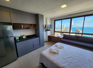 Apartamento · 24m² · 1 Quarto · 1 Vaga · Apartamento a venda no barra premium quarto e sala mobiliado e vista mar