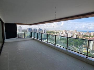 Apartamento · 210m² · 4 Quartos · 4 Vagas · Apartamento a venda no caminho das árvores 4 suites andar alto no belvedere hill