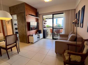 Apartamento · 78m² · 3 Quartos · 2 Vagas · Apartamento a venda no stiep com 3 quartos com varanda no salvador privilege club