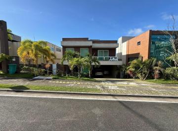 Casa · 589m² · 5 Quartos · 4 Vagas · Casa a venda em Alphaville Salvador 2 com 5 suites mobiliada piscina e área gourmet