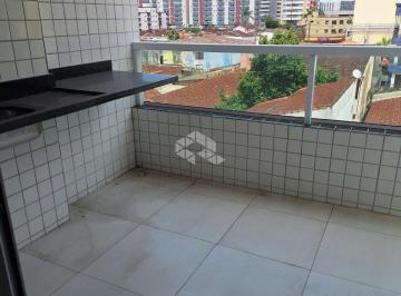 Apartamento · 95m² · 2 Quartos · 1 Vaga · Apartamento novo a venda na Praia grande, bairro ocian com 2 quartos, 1 suite e 1 vaga!
