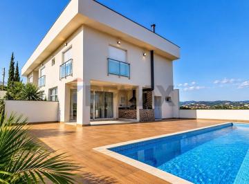 Casa · 550m² · 4 Quartos · 4 Vagas · Casa moderna mobiliada para locação – Condomínio Village Porto Seguro, Valinhos/SP