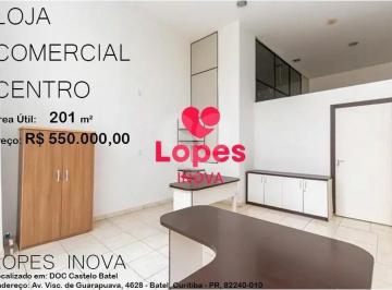 Comercial , Curitiba · LOJA COMERCIAL • 334 m² • PÉ-DIREITO ALTO • CENTRO DE CURITIBA