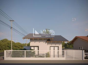 Casa · 60m² · 2 Quartos · 1 Vaga · Casa com 2 dormitórios à venda, 60 m² no bairro Pomeranos em Timbó - SC