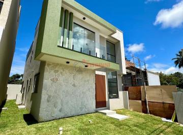 Casa · 153m² · 4 Quartos · 2 Vagas · Casa em condomínio 4 suítes em Abrantes - Camaçari - Ba