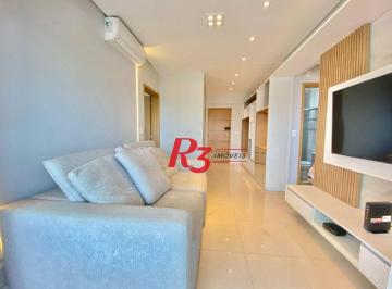 dcddf28671013372912c99fae3ceb4bb0f17c6c9 · Apartamento com 2 dormitórios à venda, 66 m² por R$ 1.250.000,00 - Boqueirão - Santos/SP