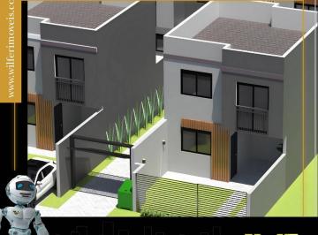Casa · 69m² · 3 Quartos · 1 Vaga · SOBRADO DUPLEX COM 03 DORMITÓRIOS NO SÍTIO CERCADO