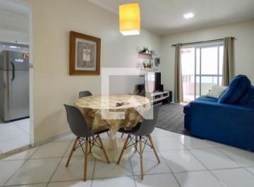 Apartamento · 90m² · 2 Quartos · 1 Vaga · Apartamento para Aluguel - Guilhermina, 2 Quartos,  90 m² - Praia Grande
