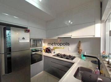 Cozinha · Sobrado com 3 dormitórios à venda, 98 m² por R$ 710.000,00 - Campestre - Santo André/SP