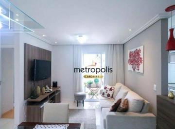 Sala · Apartamento com 2 dormitórios à venda, 62 m² por R$ 620.000,00 - Fundação - São Caetano do Sul/SP