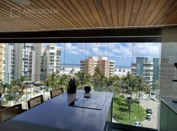Foto 01 · Apartamento novo, decorado, com vista ao Mar na Riviera, com 3 suítes, 2 vagas e 137,52 m².