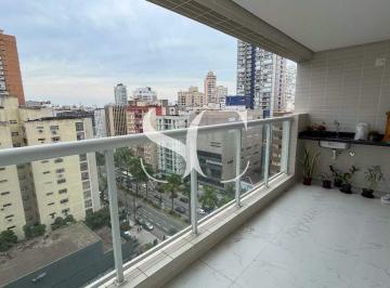 Apartamento · 87m² · 2 Quartos · 1 Vaga · Castell Di Indaiá - 02 dormitórios sendo 02 suítes à venda no bairro de Gonzaga em Santos.