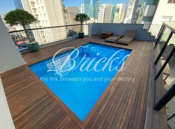 Apartamento · 220m² · 4 Quartos · 4 Vagas · COBERTURA A VENDA NO ITAIM COM 220M²