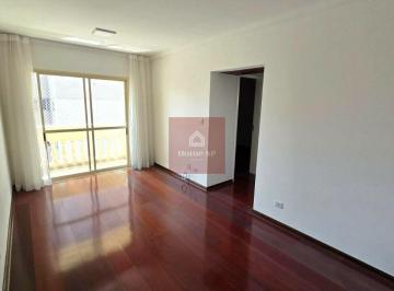 Apartamento · 60m² · 2 Quartos · 1 Vaga · Moema Pássaros, 2 dormitórios com suíte, living com varanda e prédio com lazer