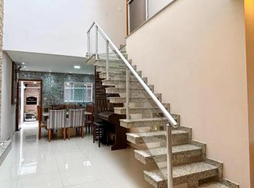 Casa · 147m² · 3 Quartos · 3 Vagas · Sobrado à venda com 03 Suítes, 147m² por R$ 879.000 - Vila Pires - Santo André/SP