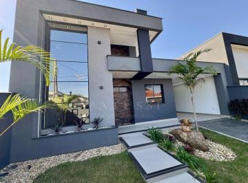 Casa · 100m² · 3 Quartos · 1 Vaga · Moderna Casa no bairro Bela Vista Palhoça, com 3 dormitórios sendo 1 suíte, Nova !!!