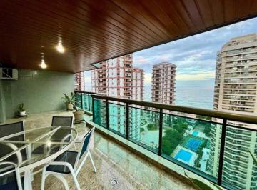 Apartamento · 160m² · 4 Quartos · 2 Vagas · Ilha de Cozumel - Vendo Frontal Mar na praia da Barra da Tijuca