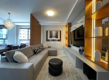 Apartamento · 145m² · 4 Quartos · 3 Vagas · APARTAMENTO MEIA PRAIA MOBILIADO
