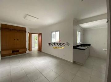 Cozinha/ Sala · Apartamento com 2 dormitórios à venda, 47 m² por R$ 370.000,00 - Vila Guiomar - Santo André/SP