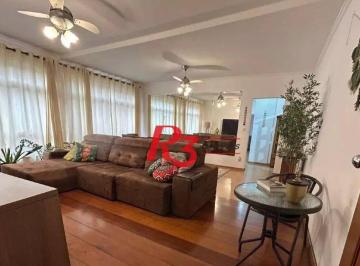 9494a882397608667fba5e885e1181de8671df55 · Apartamento com 3 dormitórios à venda, 133 m² por R$ 800.000,00 - Gonzaga - Santos/SP