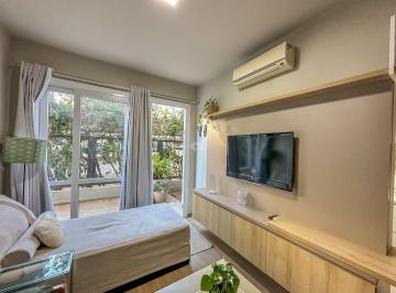 Apartamento · 64m² · 1 Quarto · 1 Vaga · Apartamento Gardem 1 Dormitório, Semi-mobiliado, 1 Vaga de garagem no Centro de Canoas. Aceita finan