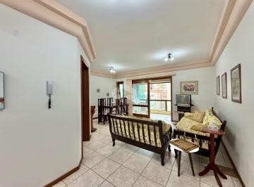 Apartamento · 83m² · 2 Quartos · 1 Vaga · Apartamento de 2 dormitórios com sacada de frente e churrasqueira mobiliado e com box de garagem no 