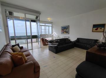 Foto 01 · Apartamento frente mar total à venda em Guarujá-SP, Pitangueiras: 3 quartos, 1 suíte, 2 salas, 1 vag