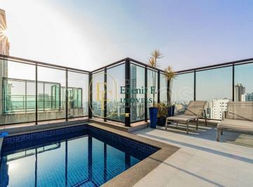 Apartamento · 348m² · 4 Quartos · 4 Vagas · Cobertura À Venda No Anália Franco-348M²- 4 Suítes E Piscina Privativa!