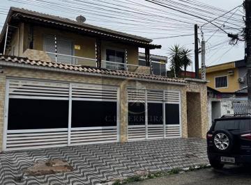 e7a0a12d866ba1d60585ed98459018881b23214d · Casa sobreposta com sacada 2 dormitórios à venda, 63 m² por R$ 335.000 - Tude Bastos - Praia Grande/