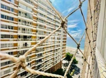 Apartamento · 216m² · 4 Quartos · 1 Vaga · Apartamento Reformado Fino Acabamento Copacabana Posto 6 Quadra da Praia Venda Sala Ampla 2 Ambiente