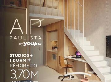 Apartamento de 1 quarto, São Paulo · Studio - AP Paulista by You,inc (UNIDADE 609 - Aceita permuta em automóvel)