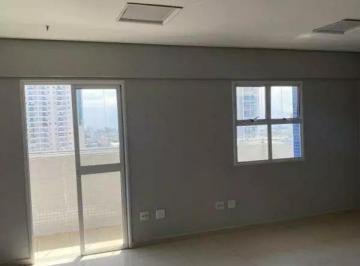 Foto 01 · Sala Comercial para Locação em Santos-SP, Boqueirão: 1 Quarto, 1 Sala, 2 Banheiros, 1 Vaga de Garage