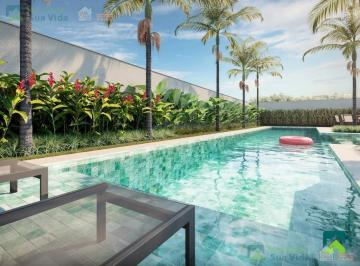 Piscina e Solario · Praça Santo Antonio. Apto 2 dormitórios e terraço, 41m². Lazer, zona Sul, Chacara Santo Antonio, met