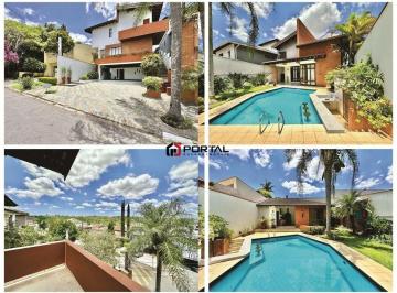 Casa · 383m² · 4 Quartos · Cond São Paulo II - 4d/2stes. Salão de festas gourmet, piscina, sauna, lareira, escritório!