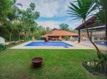 Casa · 566m² · 3 Quartos · 6 Vagas · Palos Verdes - 3 Suítes. LINDA, charmosa e aconchegante. Gourmet, piscina, lareira e pomar!