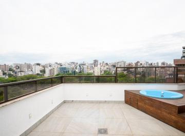 Apartamento · 249m² · 3 Quartos · 1 Vaga · Cobertura Duplex 249m² no Moinhos de Vento com 3 dormitórios e terraço com jacuzzi