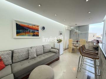 Apartamento · 90m² · 2 Quartos · 1 Vaga · Apartamento 2 dormitórios com 2 suítes, vista mar em Santos – José Menino