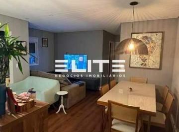 Sala · Apartamento 2 quartos com suíte, 2 vagas e lazer completo em Santa Maria, Santo André