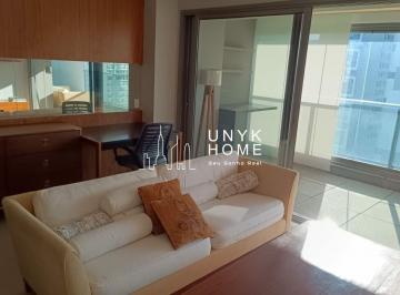Apartamento · 84m² · 2 Quartos · 2 Vagas · Apartamento mobiliado para alugar no Brooklin com Varanda | 84m²  | 2 suítes | 2 vagas.