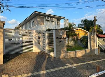 Casa · 107m² · 2 Quartos · 2 Vagas · Uniclass Imóveis aluga Sobrado em condomínio fechado no Bairro Nossa Senhora das Graças na cidade de